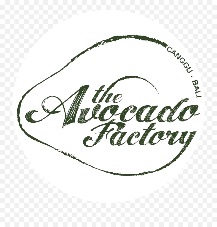 Avocado Cafe In Canggu Bali The Factory - Avocado Factory Canggu Logo Png,Avacado Png
