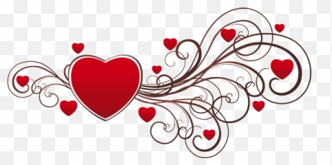 Valentines Day Gift Guide Border - Heart Free Images Of Hearts png