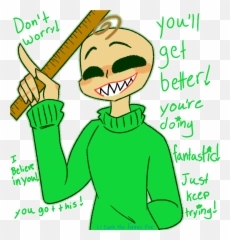 Fennec Fox Png - Au Where Baldi Just Holds His Ruler To Cartoon,Fennec Fox Png