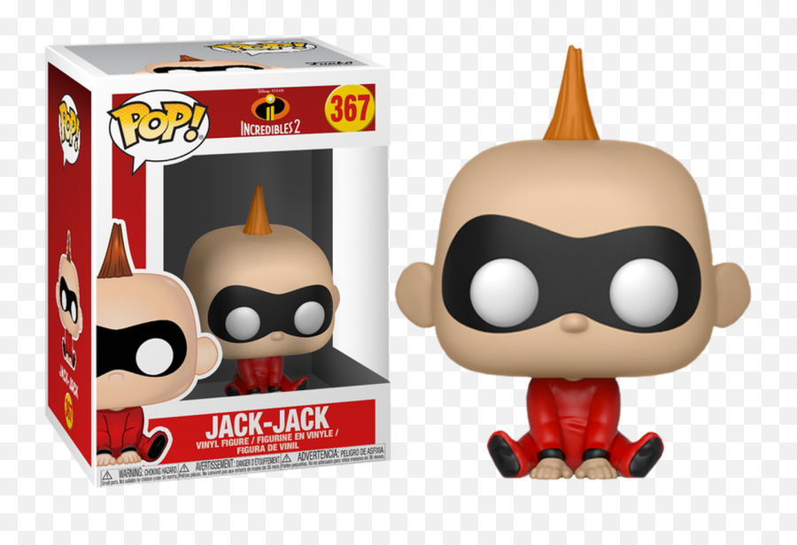 Incredibles 2 - Jackjack Pop Vinyl Figure Jack Jack Pop Funko Png,Incredibles Png