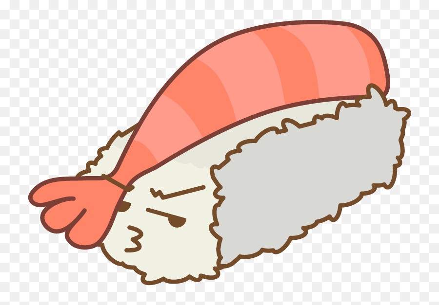 Cute Sushi Icon Png Clipart - Transparent Background Sushi Clipart,Sushi Clipart Png