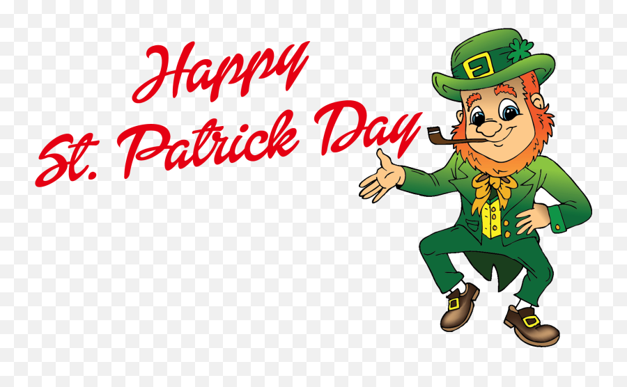Download Hd Patricks Day Text Name Png - Cartoon St Day,St Patrick Day Png