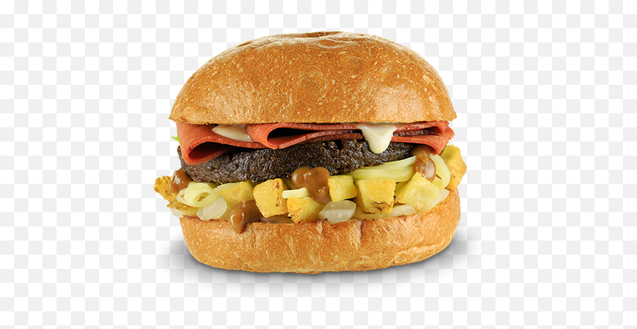 Poutine Veggie Burger Lord Of The Fries - Lord Of The Fries Burgers Png,Burger And Fries Png
