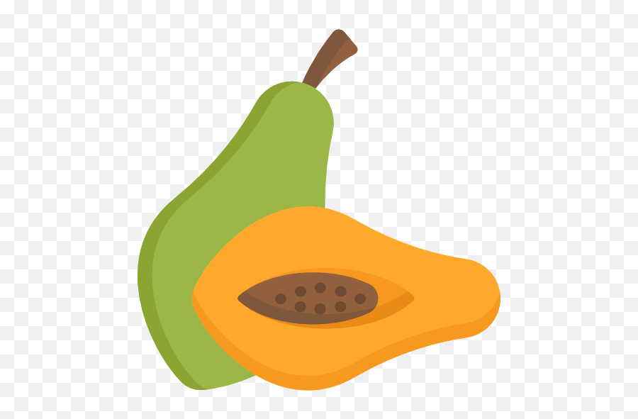 Papaya - Papaya Flat Icon Png,Papaya Png