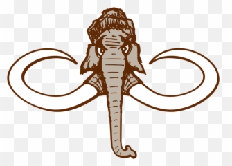 Mammoth Clipart Drawing Free Image - Mammoth Clip Art Face Png,Mammoth Png