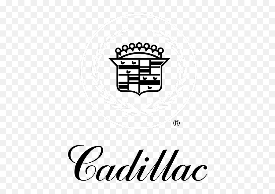 Cadillac Logo Png Transparent Images - Black And White Cadillac Logo,Cadillac Logo Transparent