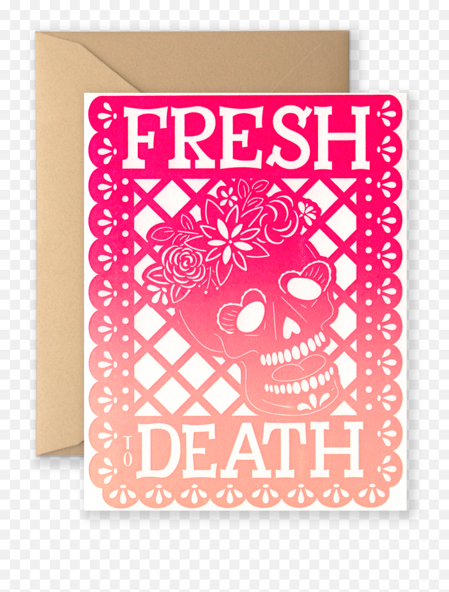 Fresh To Death - Circle Png,Papel Picado Png