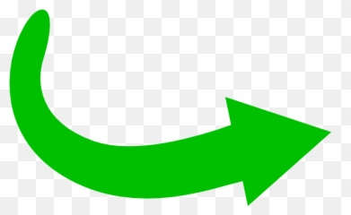 Green Curved Arrow Png 1 Image