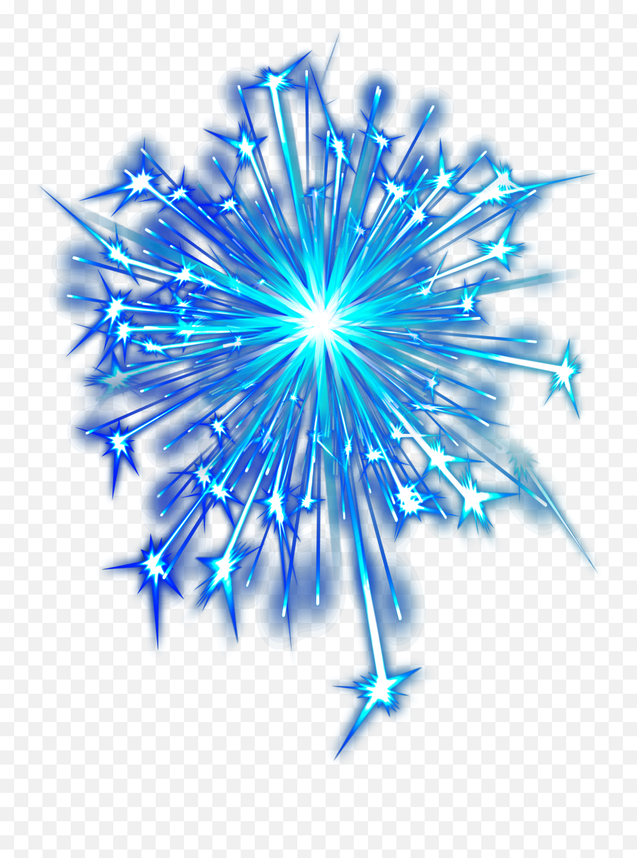 Fireworks Png - Blue Firework Png,Fireworks Transparent Png