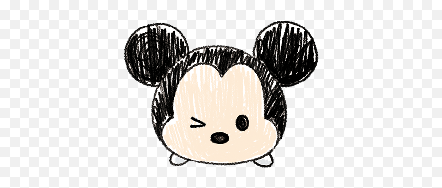 Tsum Stick - Tsum Tsum Mickey Drawing Png,Tsum Tsum Logo