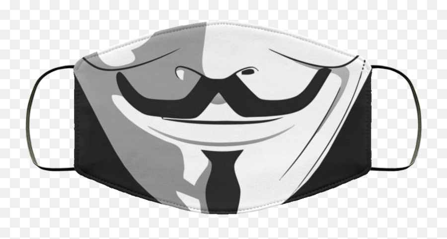 Anonymous Hero Guy Fawkes Smiling Mouth - Anonymous Transparent Mask Png,Guy Fawkes Mask Transparent