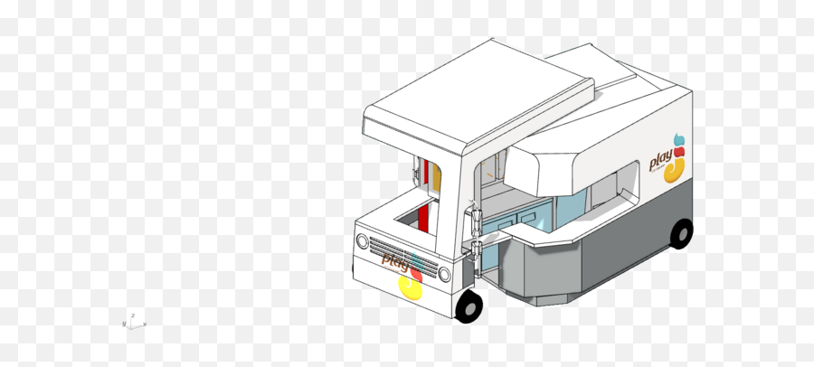 Ice Cream Truck Ny Architecture Work - Commercial Vehicle Png,Ice Cream Truck Png
