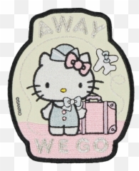 Hello Kitty Away We Go Patch - Ac Milan png