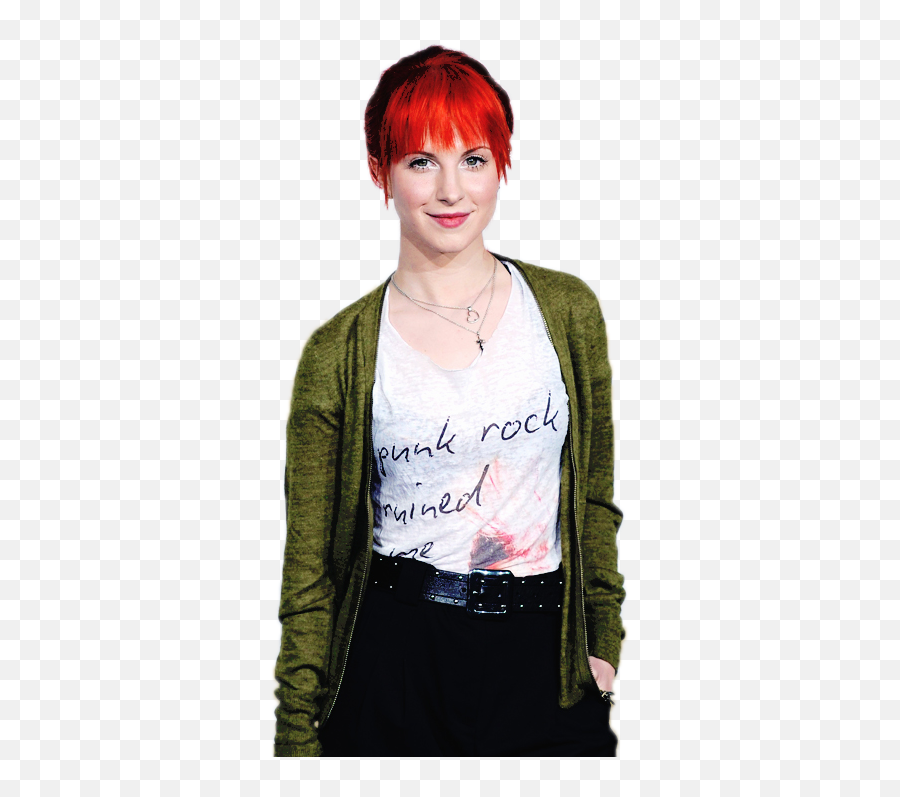 Download Hayley Williams - Paramore Transparent Paramore Hair Coloring Png,Paramore Logo Transparent