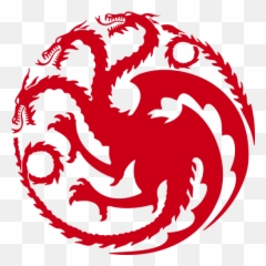 Download Thrones House Game Red Of Daenerys Circle Hq Png - Targaryen Game Of Thrones Houses,Daenerys Png