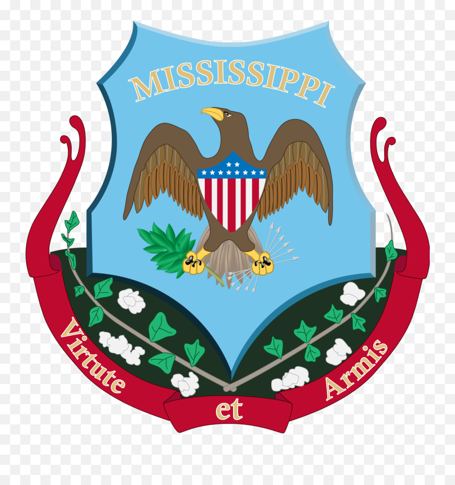 Filecoat Of Arms Mississippisvg - Wikimedia Commons Mississippi Coat Of Arms Png,Mississippi State Logo Png