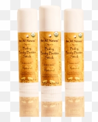 Download The Bee All Natural Baby Body - Hair Spray Png,Stick Of Butter Png