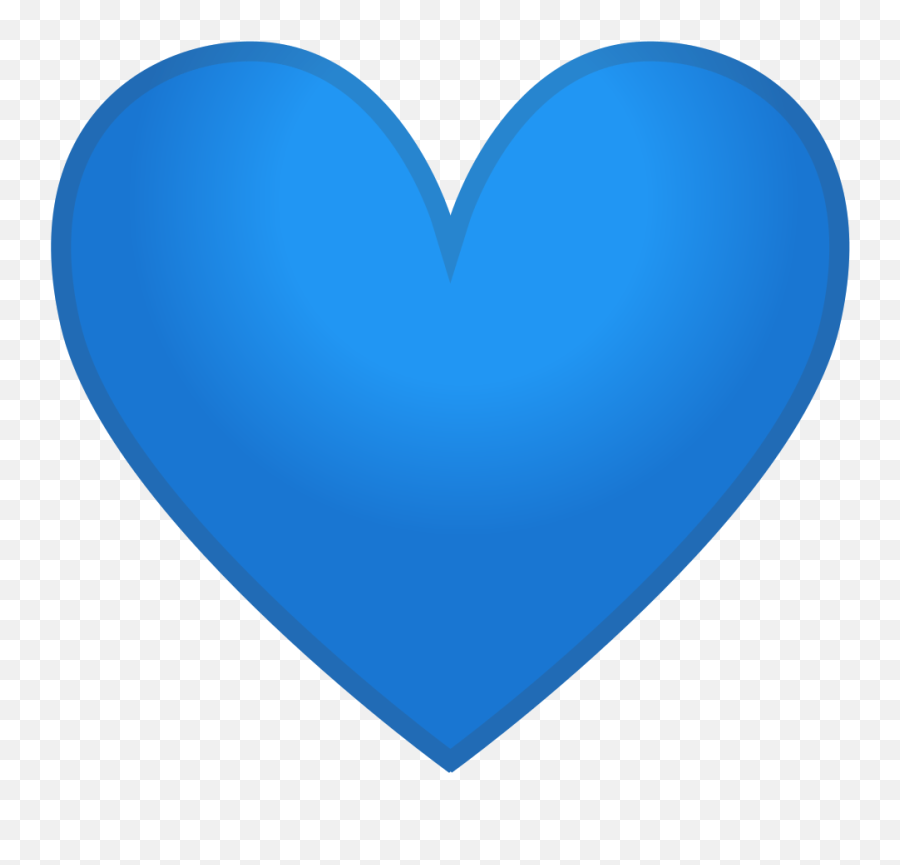 Blue Heart Emoji - Blue Heart Icon Png,Blue Heart Icon