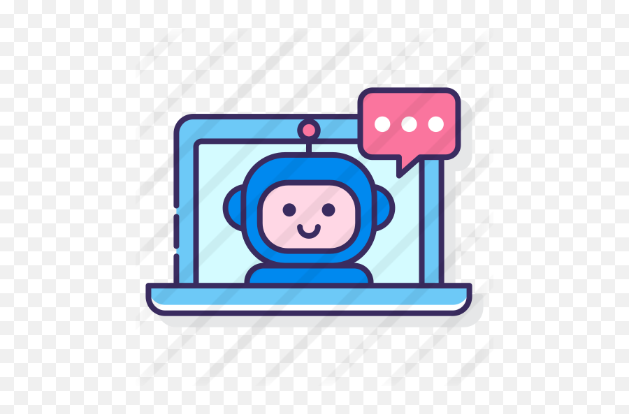 Chatbot - Free Communications Icons Happy Png,Little Green Robot Icon