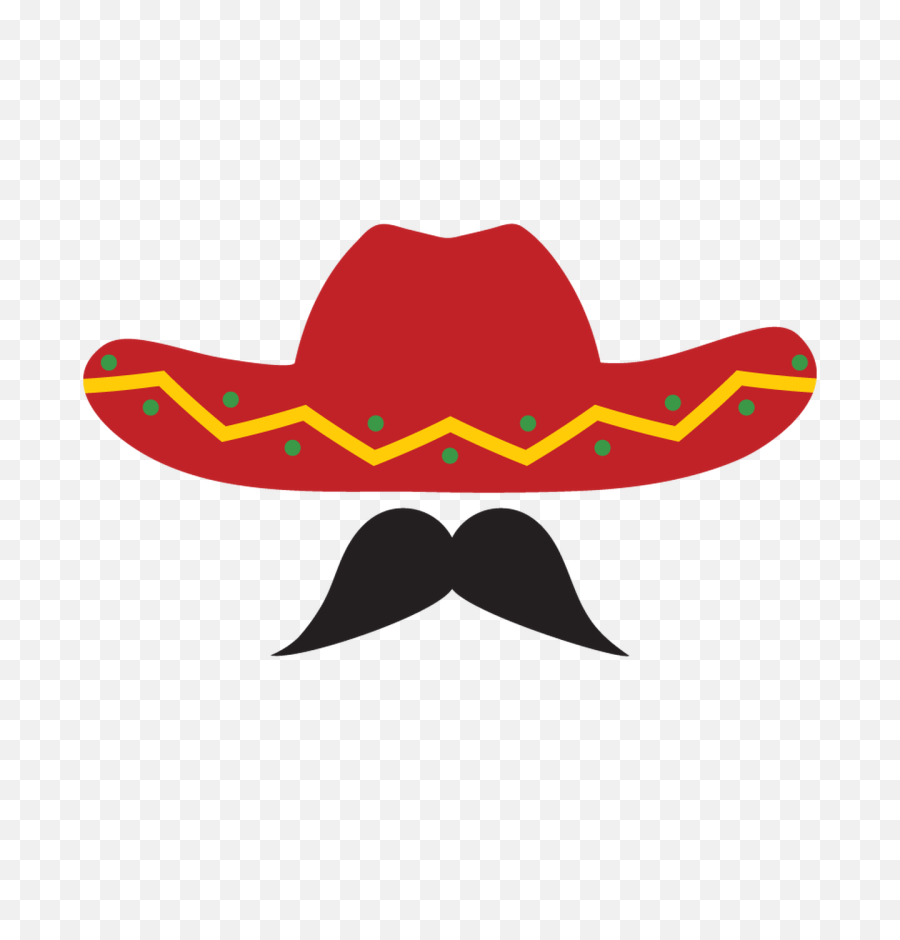 Cinco De Mayo Svg Cricut Silhouette Cameo - Clip Art Png,Mexican Hat Png