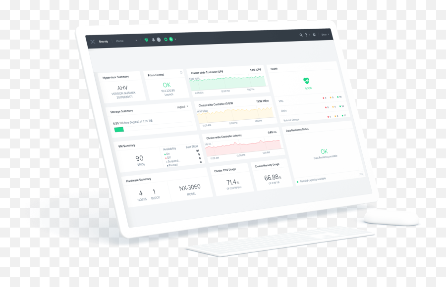 Nutanix Enterprise Cloud - Run Any Application At Any Scale Nutanix Ml Png,Acropolis Icon