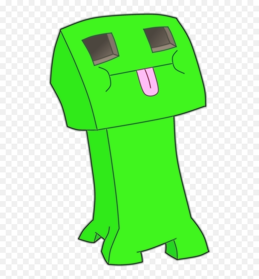 Download Hd Cute Creeper Png - Cute Minecraft Creeper Face,Creeper Transparent