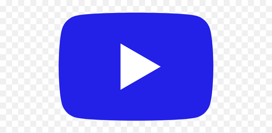 Blue Youtube Icon - Icone Youtube Png,Blue Youtube Channel Icon