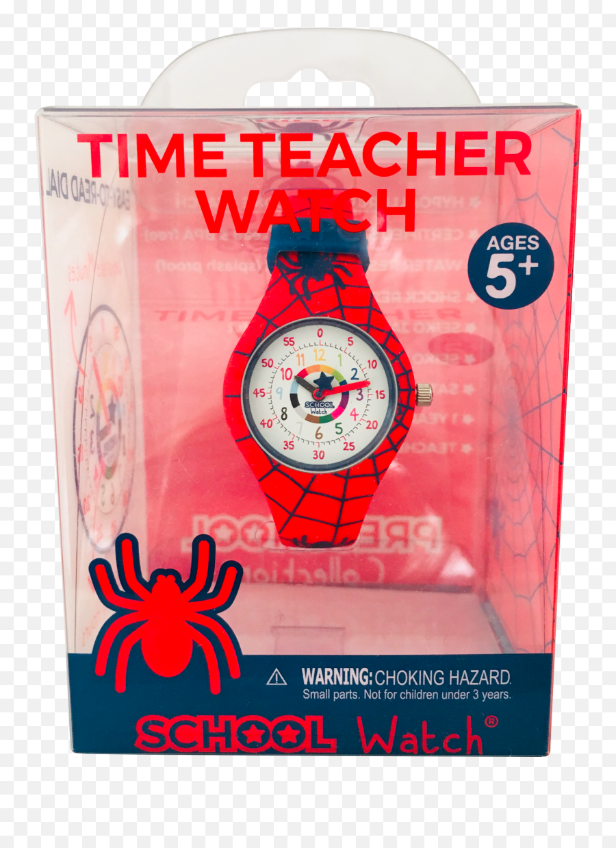 Spider School Watch - Watch Strap Png,Spider Man Icon Pack