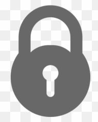 Dim Gray Lock Icon - Free dim icons Lock Icon Black Png