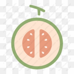 Download Cantaloupe Vector Icon Inventicons - Sign Png,Cantaloupe Png