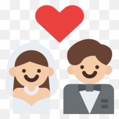 Bride And Groom Free Vector Icons Designed By Iconixar - Happy png