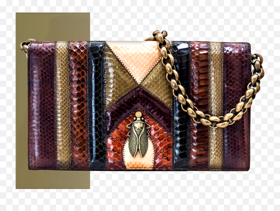 Involuntary Icon Vintage Luxury Bag - Exotic Leather Handbag Style Png,Icon Leathers