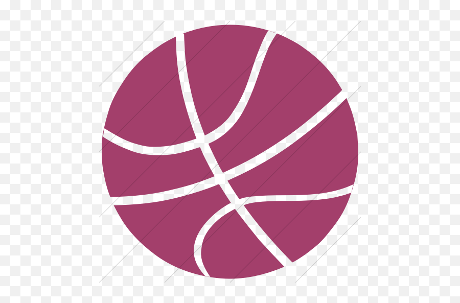 Iconsetc Simple Pink Classica Basketball Icon - Girl Power Basketball Png,Basketball Icon Vector