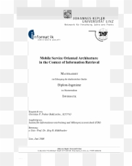 Pdf Mobile Service Oriented Architecture In The Context Of - Document png