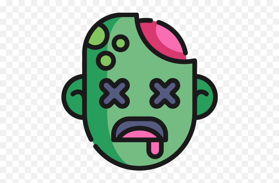 Zombie Free Vector Icons Designed By Freepik In 2020 - Dot Png,Scremaing Face Icon