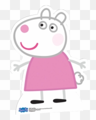 Peppa Pig Suzy Sheep Cut Out Standee Star Curtouts - Suzy Sheep Peppa Pig Png,Peppa Pig Png