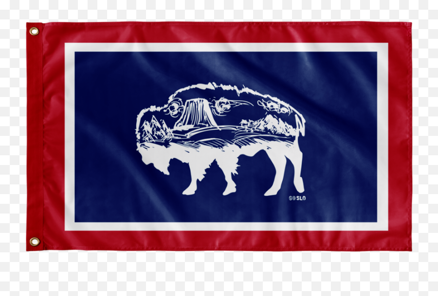 Wyoming U2013 Go Slo Apparel - Wyoming Flag Png,Nike Sb Northrup Icon Full Zip Hoodie