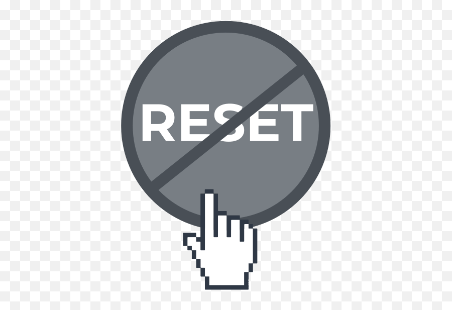 What Should You Do If Canu0027t Reset Your Windows 10 Os - Transparent Computer Hand Png,Windows 10 Icon Won't Work