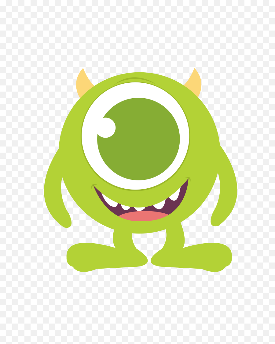 Baby Green Apple Clip Art - Cute Monsters Inc Clipart Png,Monster Inc Png