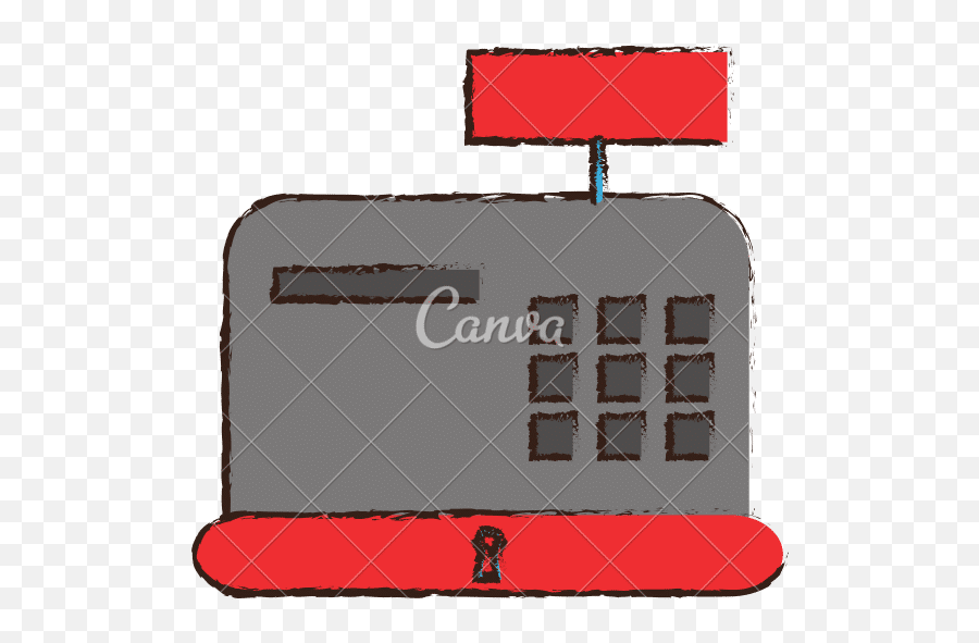 Cash Register Icon Image - Canva Png,Cash Register Icon Png