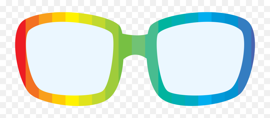 Free Rainbow Glasses 1192858 Png With Transparent Background - Full Rim,Sunglass Icon Png
