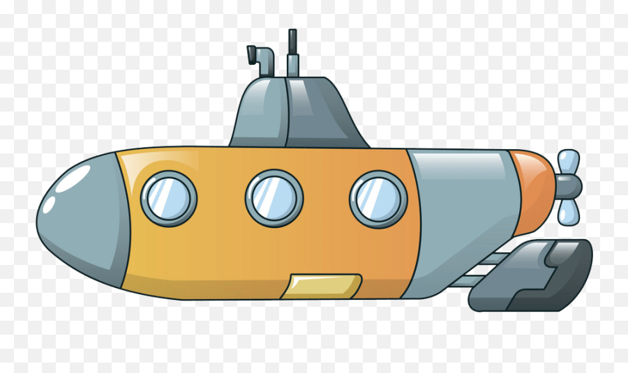 Yellow Submarine Png Transparent - Clipart World Transparent Background Submarine Clipart,Periscope Icon Transparent Background
