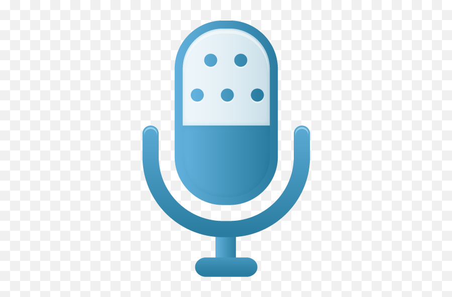 Microphone Icon - Microphone Icon Blue Png,Mic Icon Png