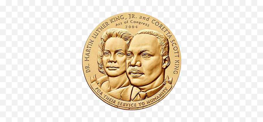 Us Mint Celebrates African American History Month - Medals Martin Luther King Png,Martin Luther King Jr Png