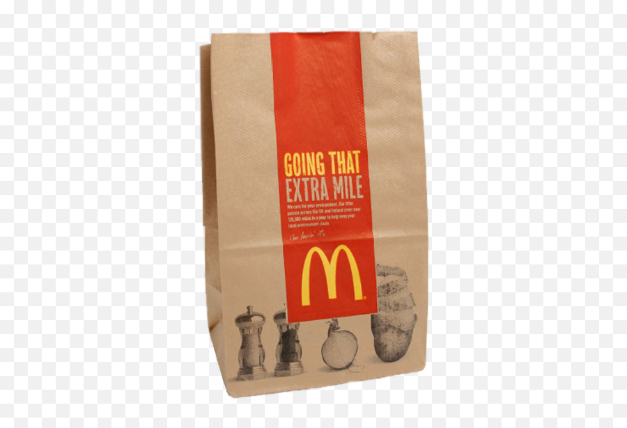 Mcdonalds Bag Psd Official Psds - Giving Up Starter Pack Png,Mcdonalds Logo Transparent Background