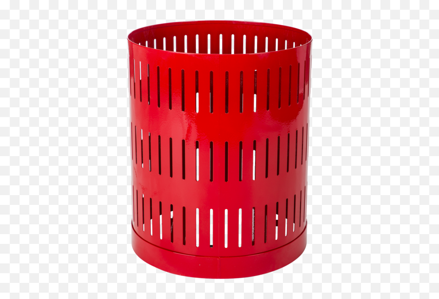 Red Trash Bin Png - Storage Basket,Trash Bin Png