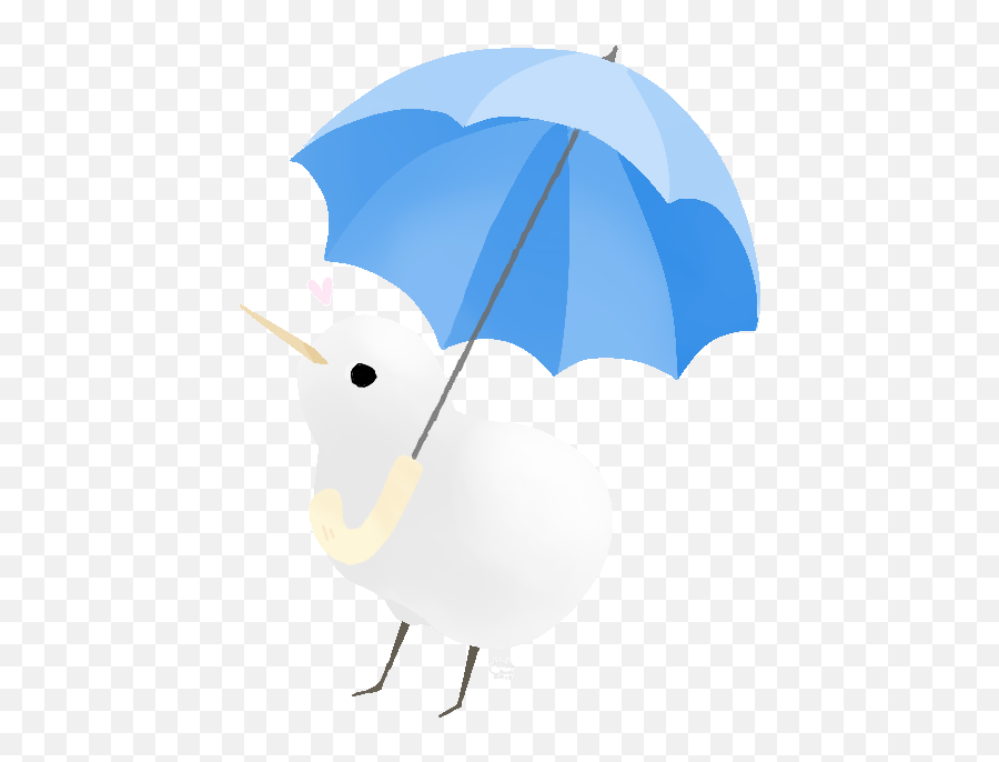 Albino Kiwi Holding A Umbrella Pokécharms - Umbrella Png,Kiwi Bird Png