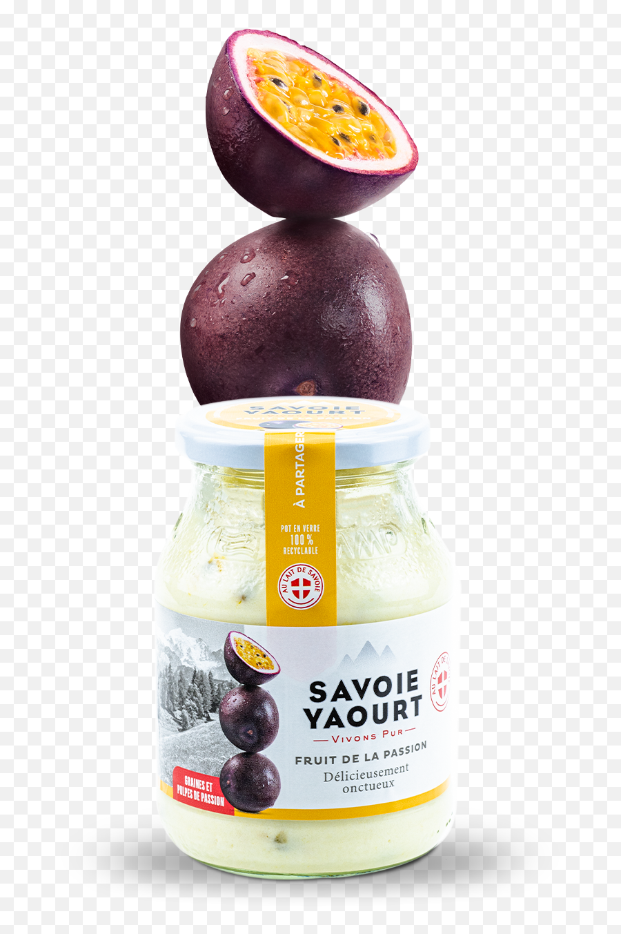 Yaourt À Partager Fruit De La Passion - Savoie Yaourt Chocolate Png,Passion Png