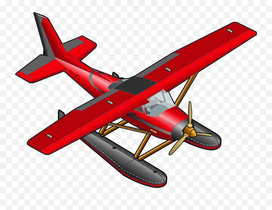 Aircraft Clipart Red Airplane - Imagenes De Aeroplanos Animados Png,Airplane Clipart Png