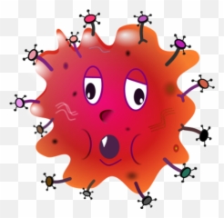 Germs And Diseases - Clipart Transparent png